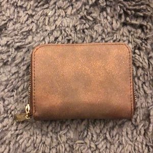 Small brown wallet